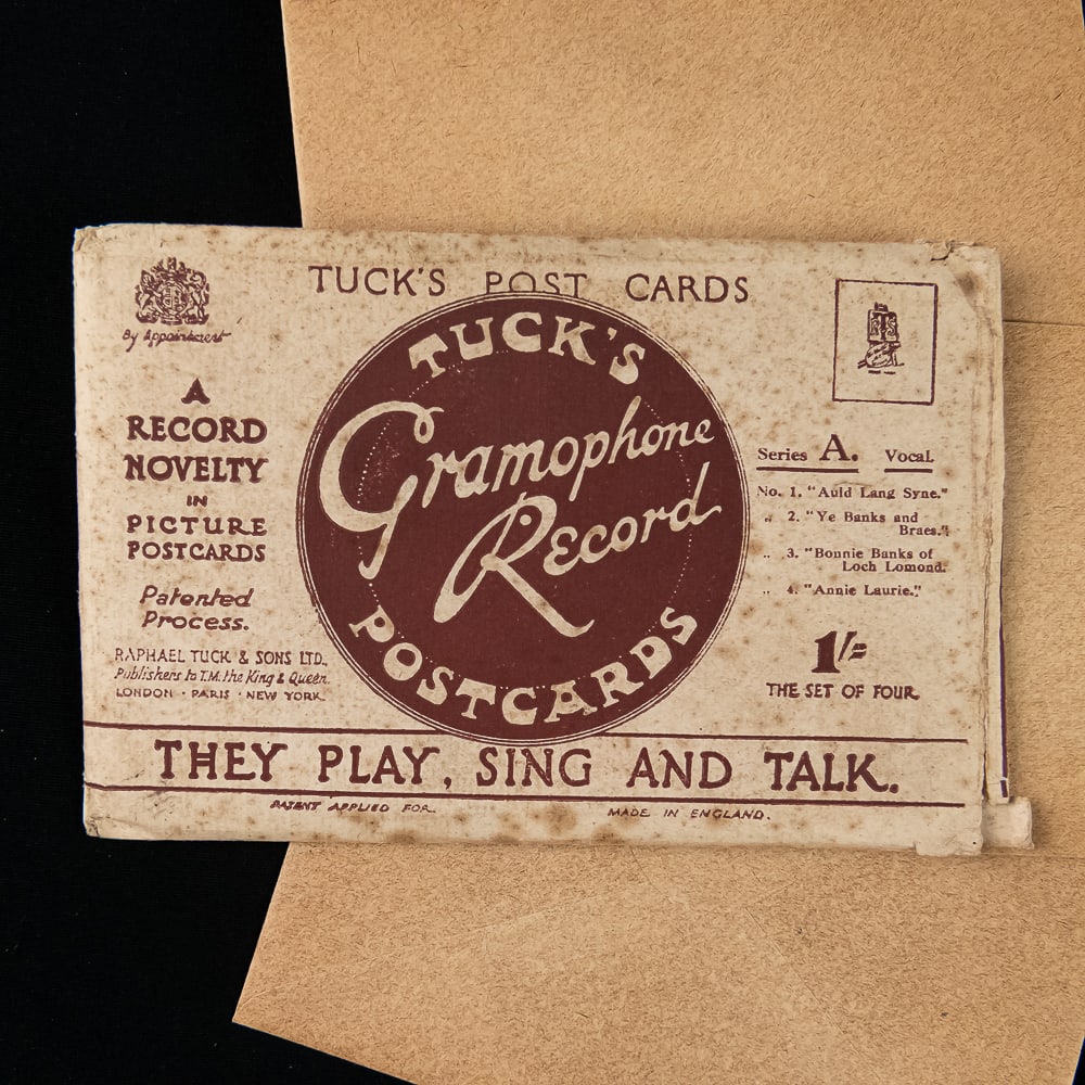 Tuck's Gramophone Record Postcards - 2