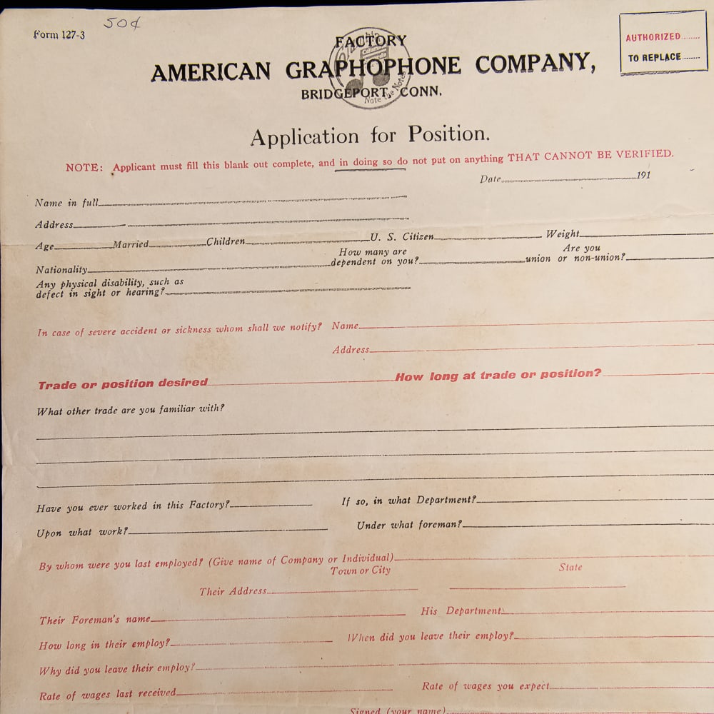 Columbia Graphophone Paper Ephemera Docs - 4