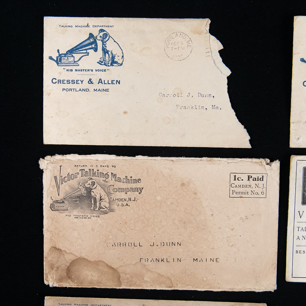 Early Victor Phonograph Ephemera Group - 2