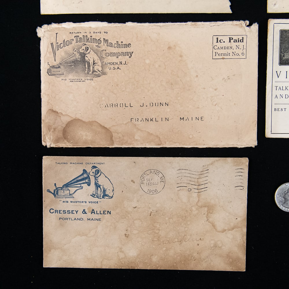 Early Victor Phonograph Ephemera Group - 3