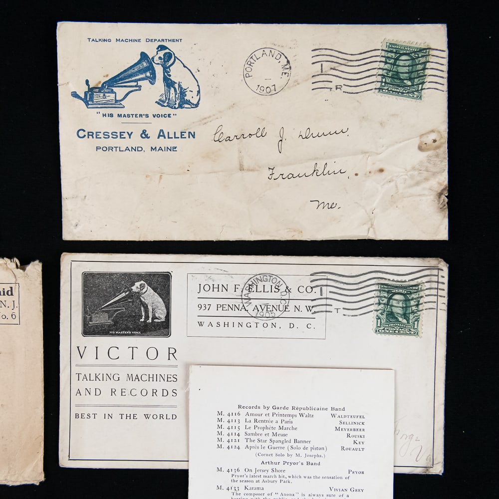 Early Victor Phonograph Ephemera Group - 4