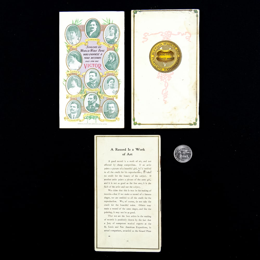 Early Victor Talking Machine Booklets - 2