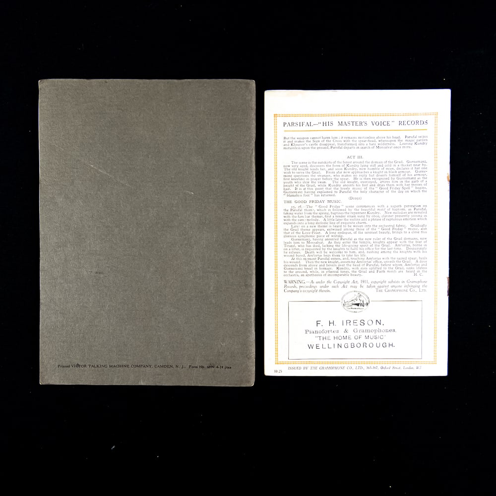 Gramophone & Phonograph Pamphlets - 5