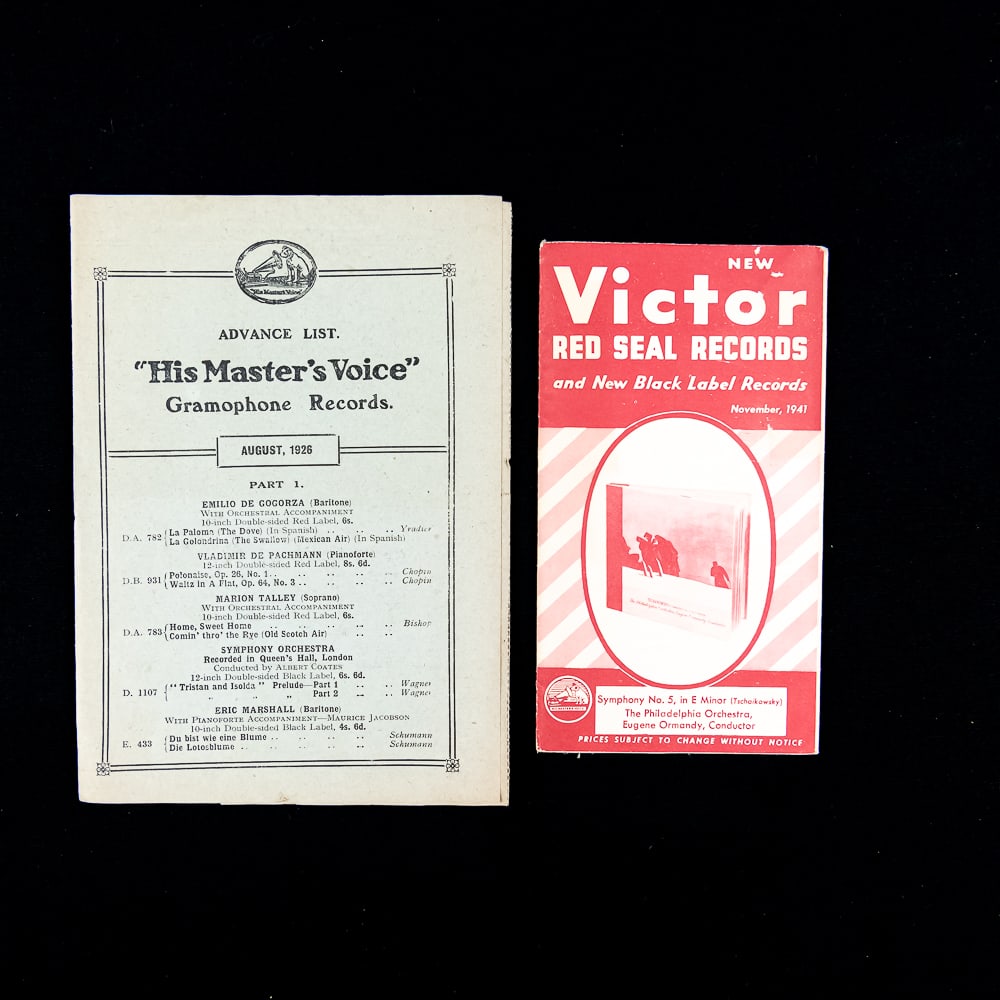Gramophone & Phonograph Pamphlets - 6