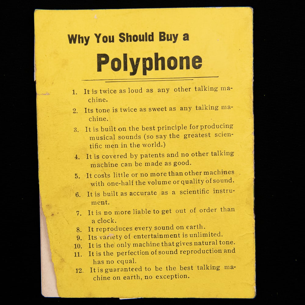Original Polyphone Catalog - 3