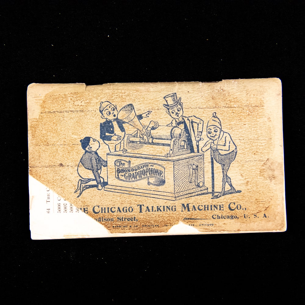 Phonograph Catalog 1890s - 2