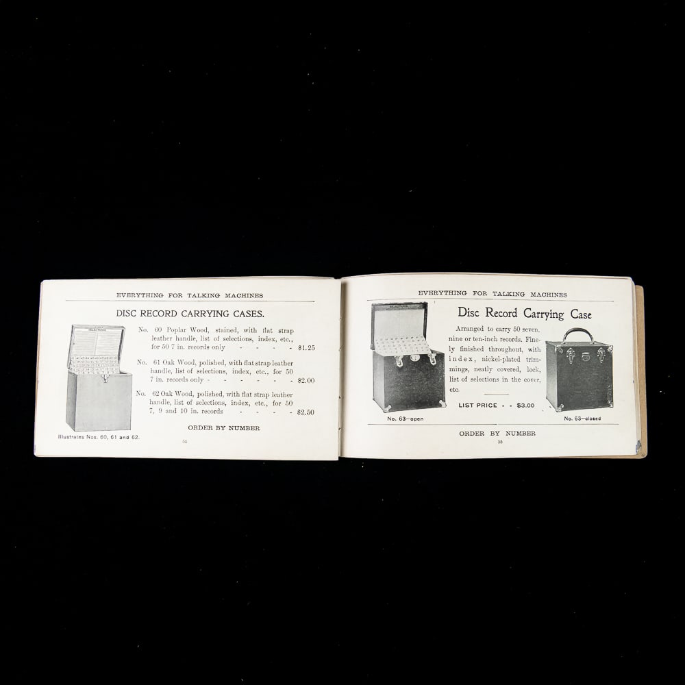 1900s Talking Machine Supplies Catalog - 3