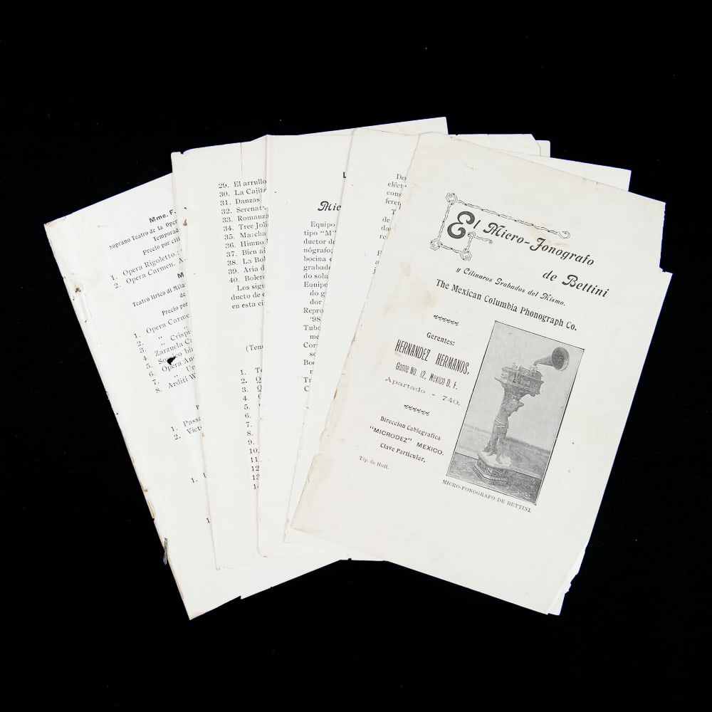 Mexican Bettini Catalog - 2