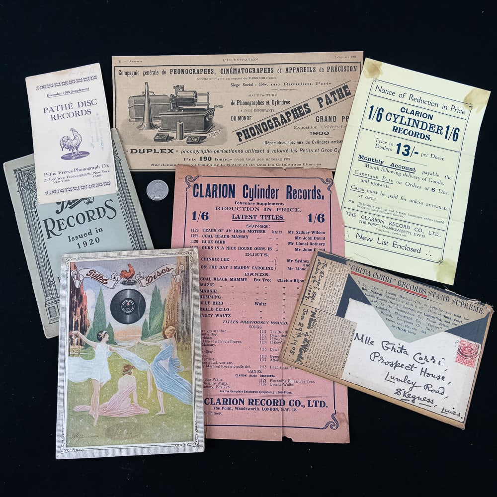 Lot of Pathe & Clarion Literature (1 of 8)