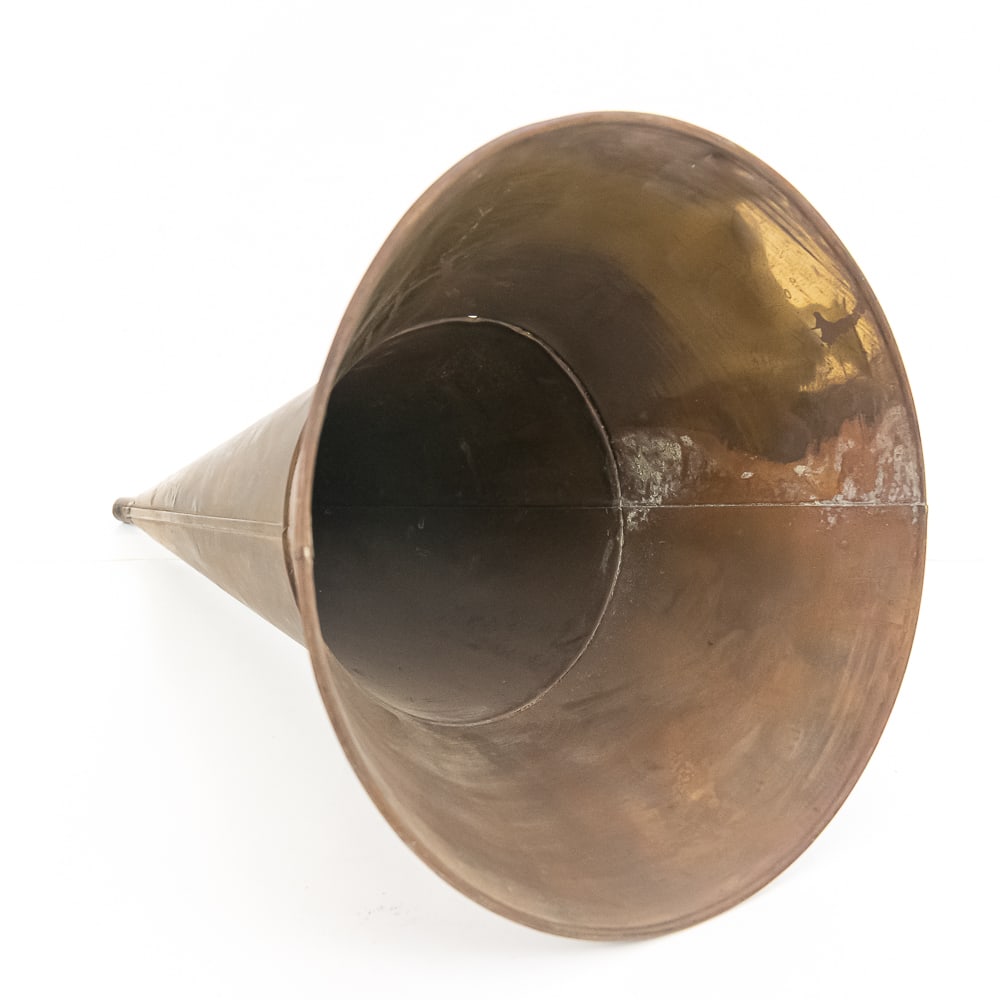 All Brass Cylinder Phonograph Horn (1 of 6)