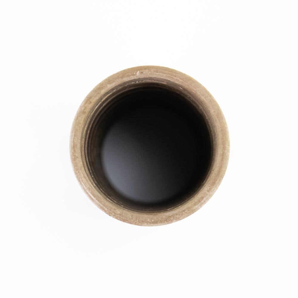 Brown Wax Cylinder Record - 3