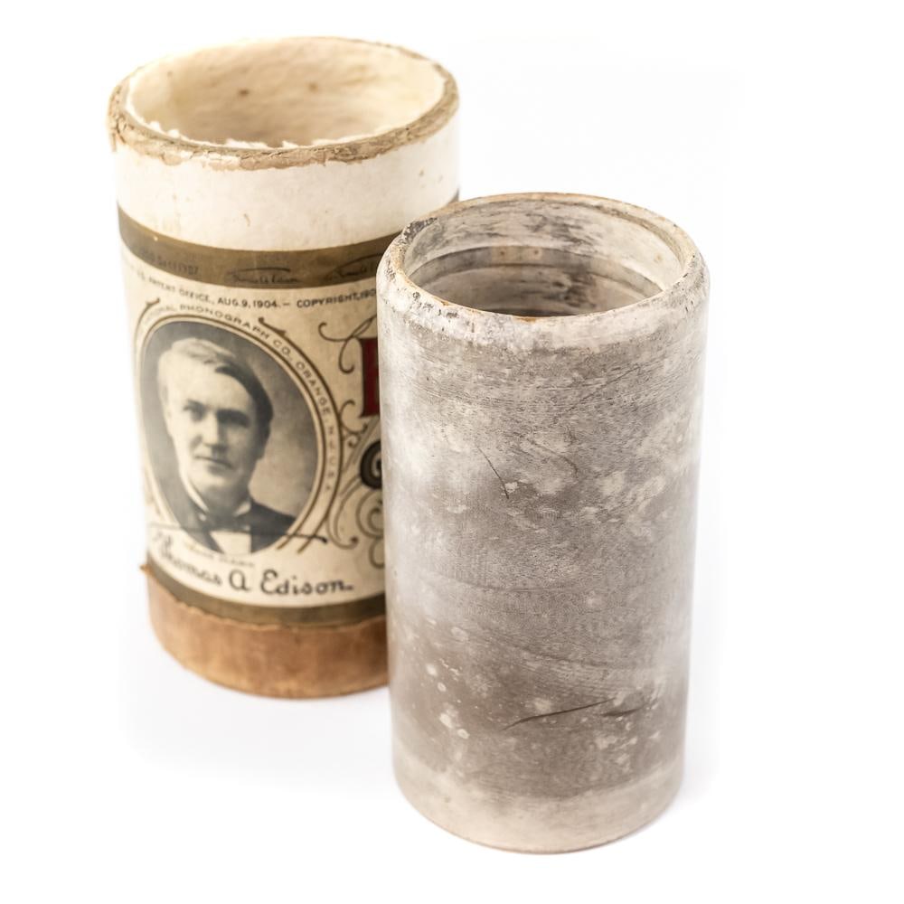 Brown Wax Cylinder "The Palms" J.W. Myers (1 of 3)