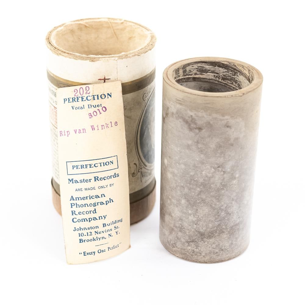Brown Wax Cylinder Record #3010 (1 of 7)