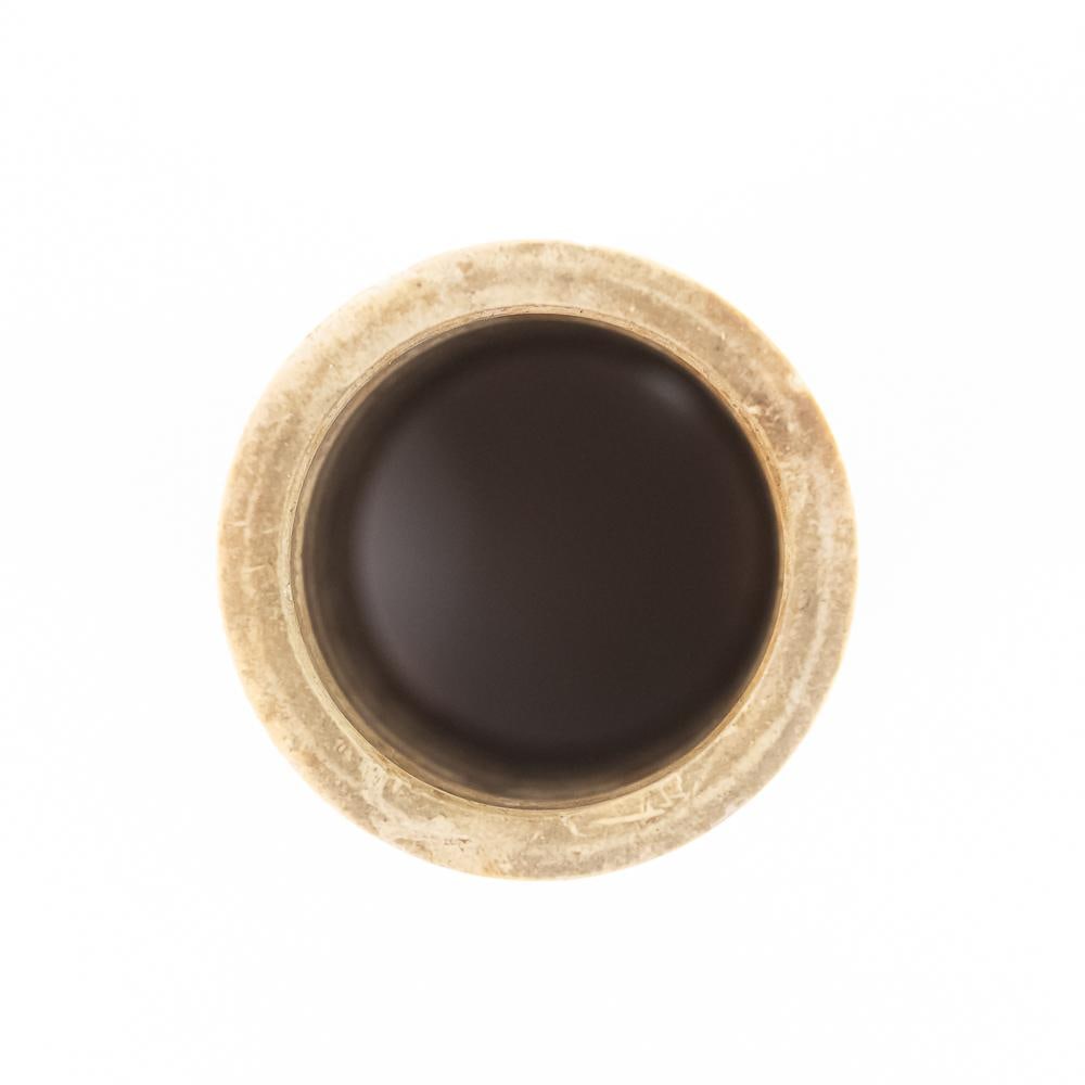 Brown Wax Cylinder Record - 2