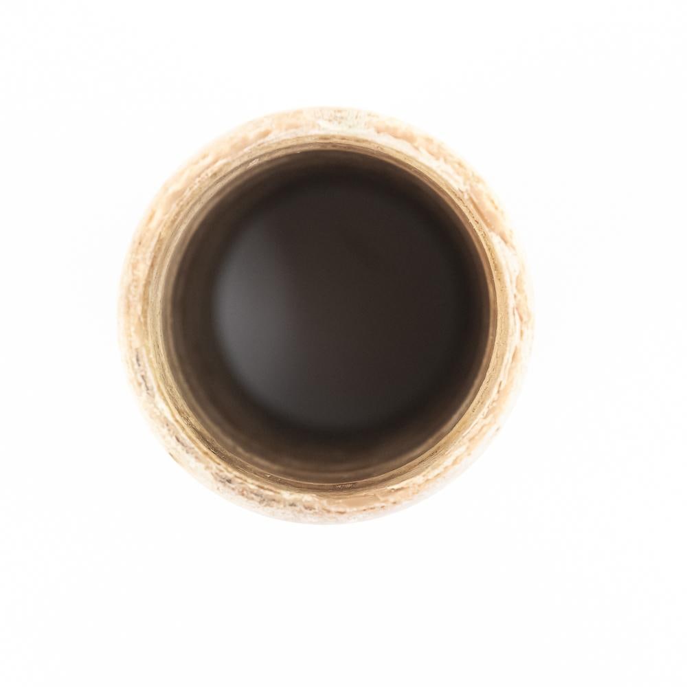 Brown Wax Cylinder Record - 3