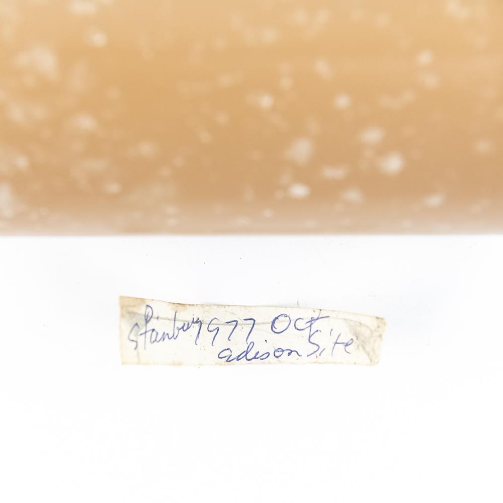 Brown Wax Cylinder Record - 5