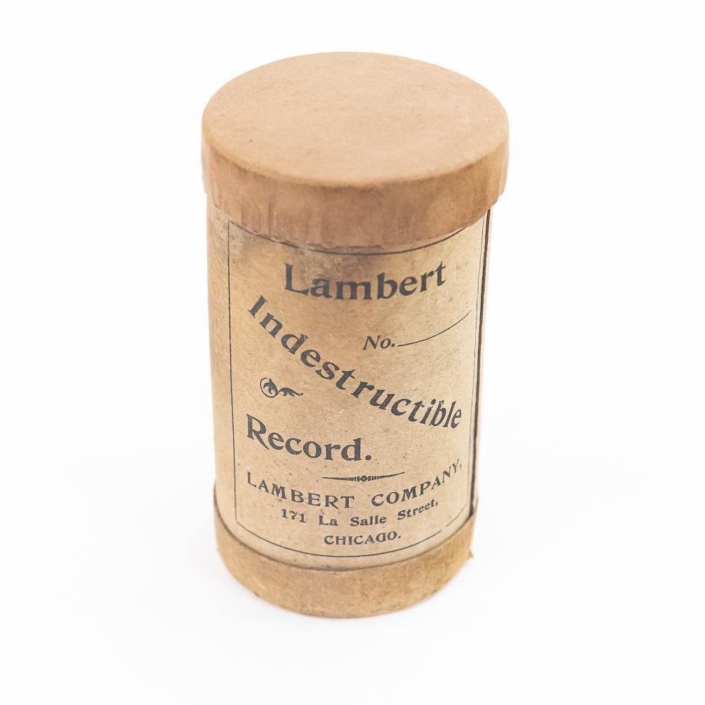 Pink Lambert Cylinder Record # 40 - 6