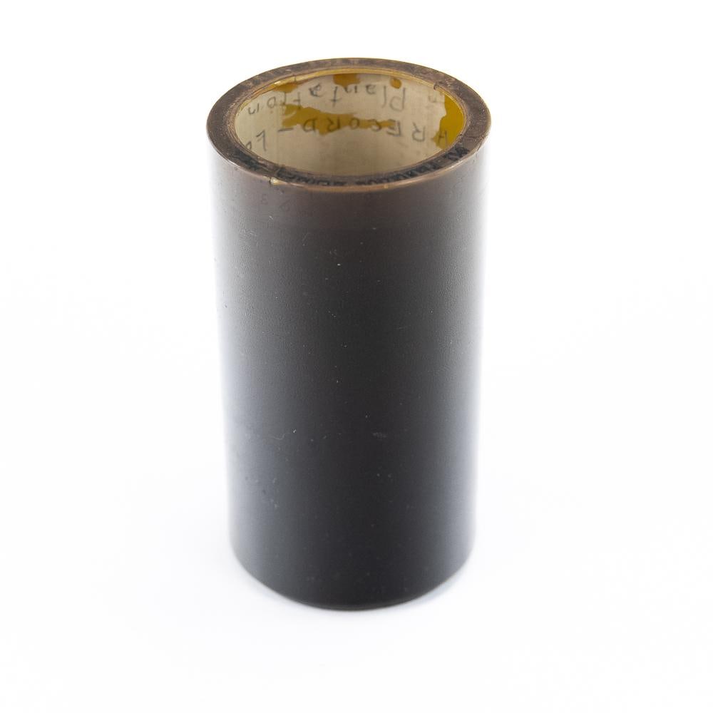 Brown Lambert Cylinder Record # 842: # 842 Plantation Melodies - London Regimental Band. Muddy brown color. Old glue repair split on the title end that might affect the last 6 groves of the audio track. Lead edge has a small edge crack