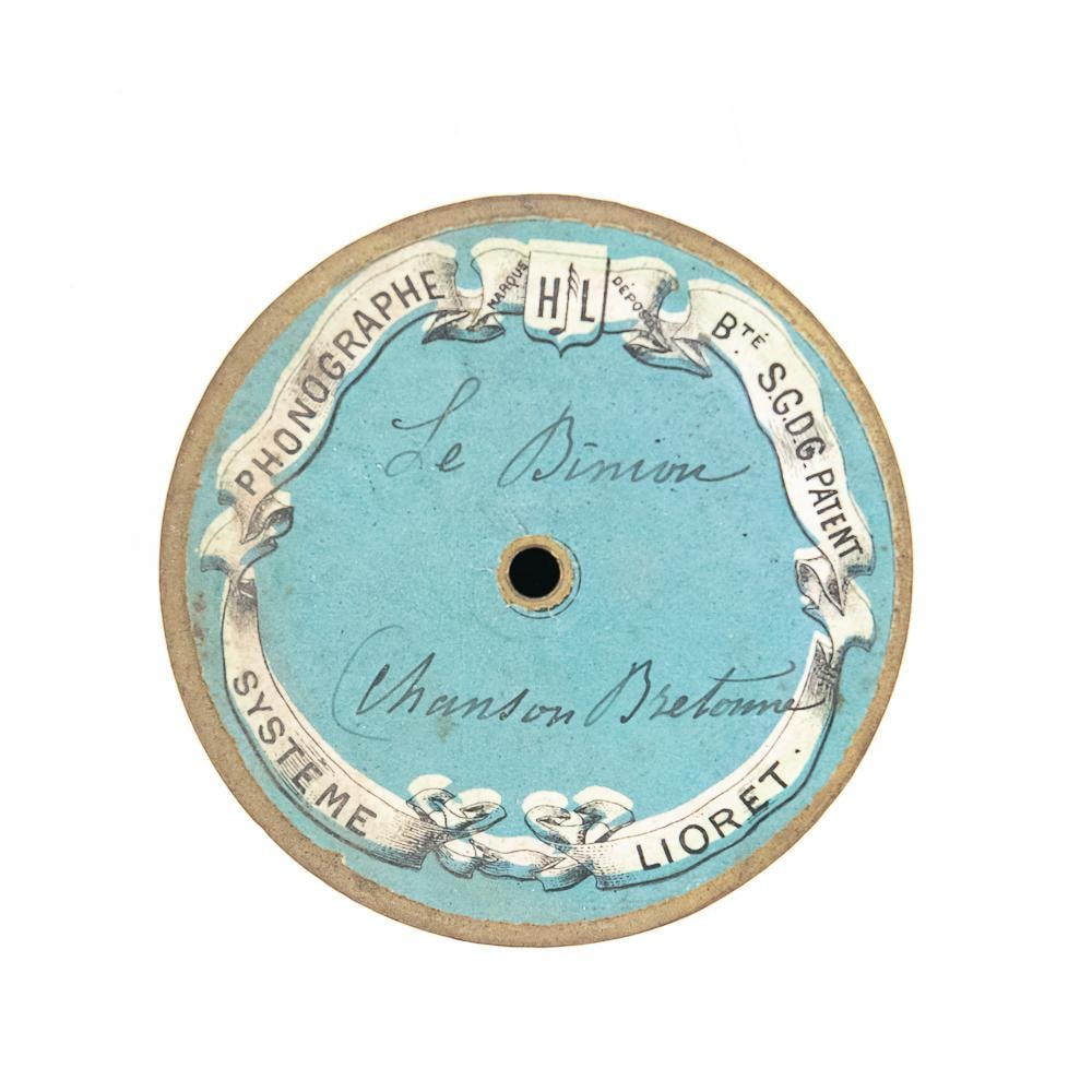 Lioret Celluloid Cylinder Record - 3