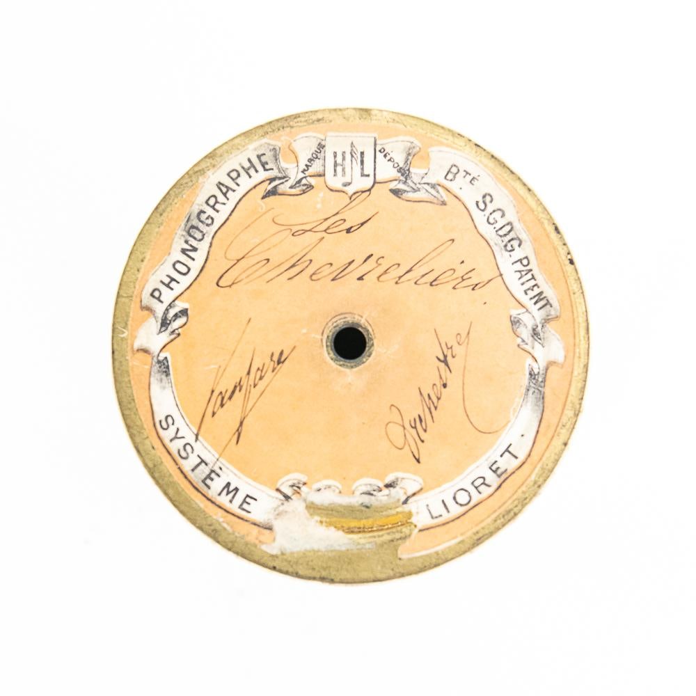 Lioret Celluloid Cylinder Record - 3