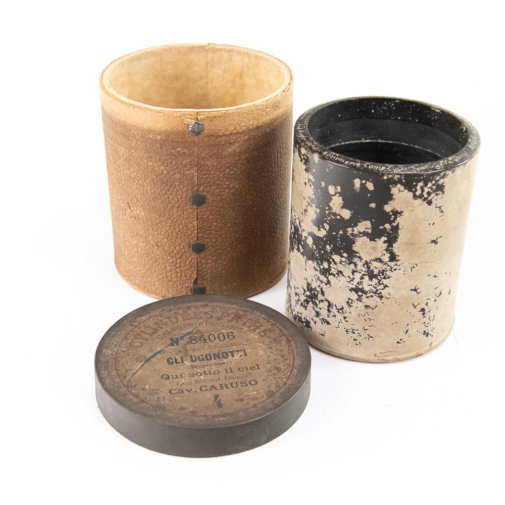 Caruso Pathé Phonograph Cylinder No. 84006 (1 of 6)