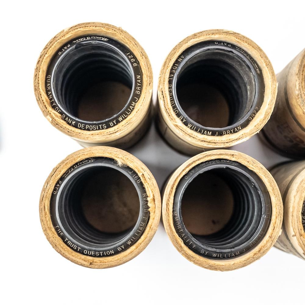 8 Edison William J. Bryan Cylinders - 2