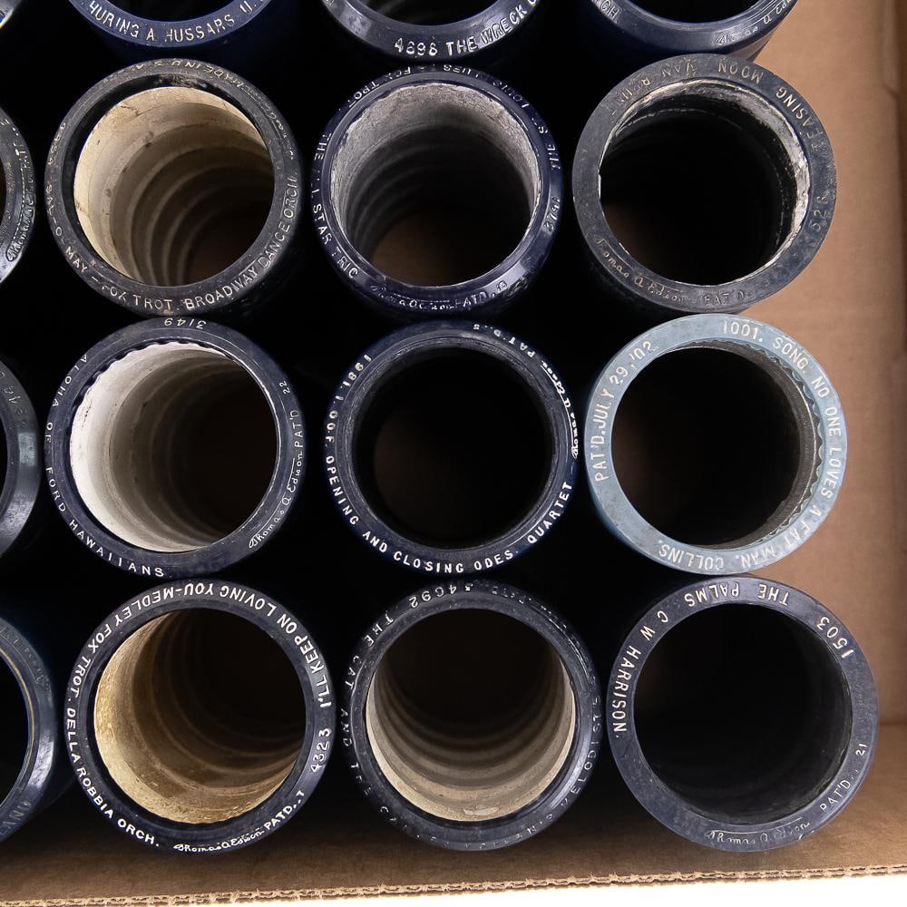 50 Edison Phonograph Cylinders - 9