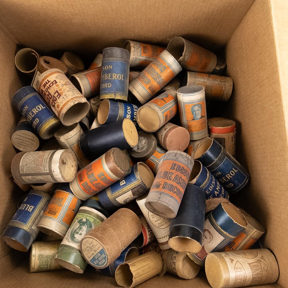 Vintage Phonograph Cylinder Tubes Lot (1 of 5)