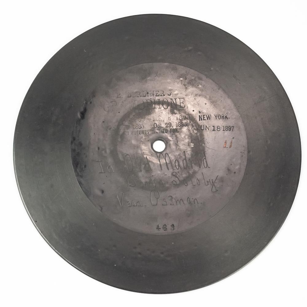 1897 Berliner 7" Vess Ossman Record #463 (1 of 4)