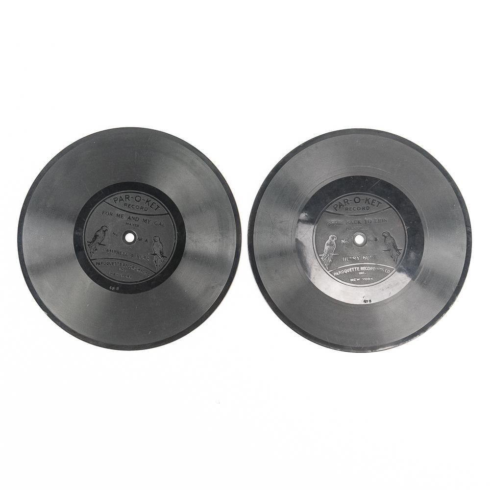 2 Par-O-Ket 7" Disc Records (1 of 5)