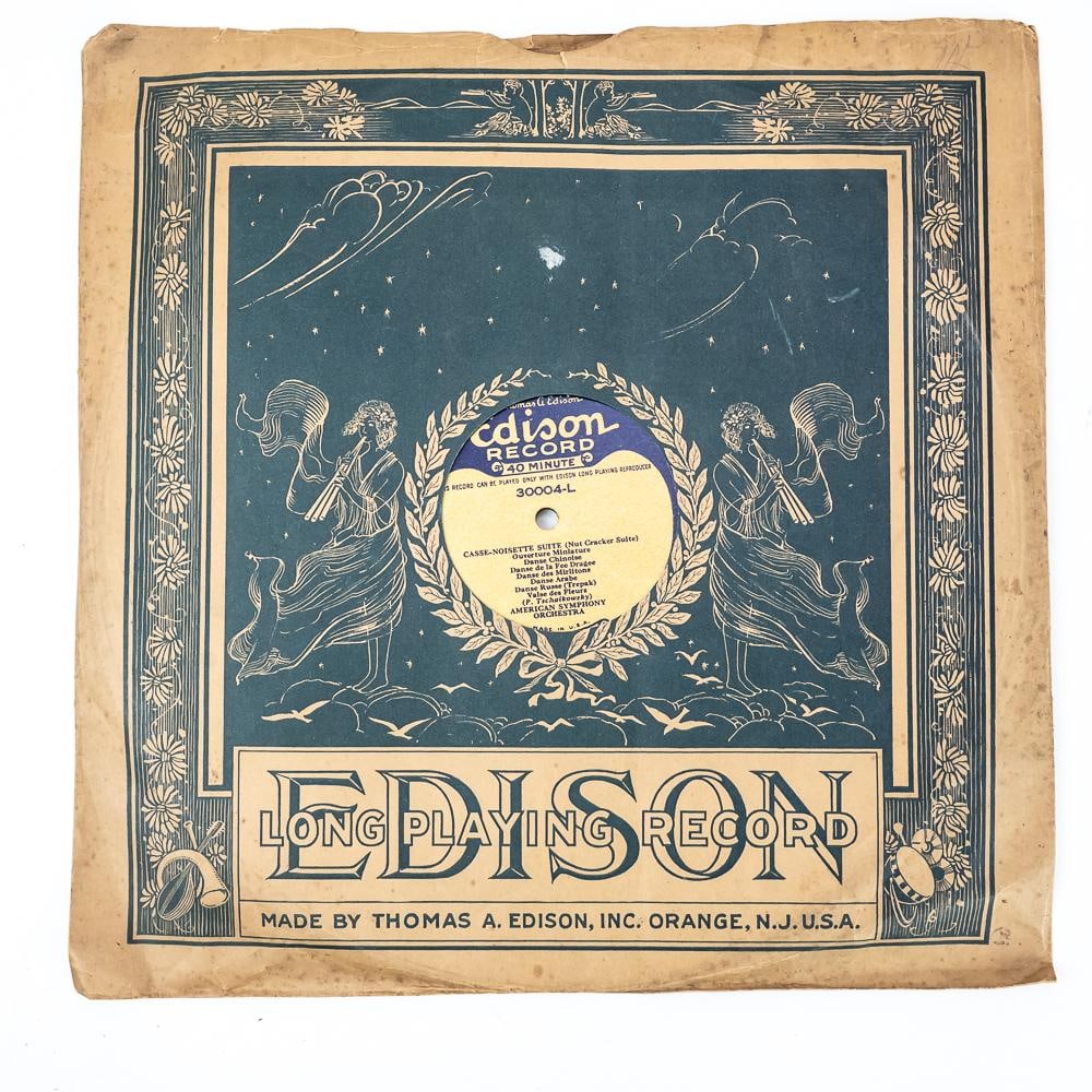 Edison 12" Long Play Disc Record (1 of 8)