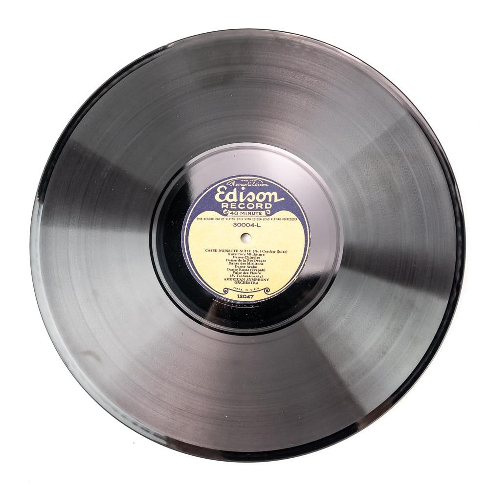 Edison 12" Long Play Disc Record - 2