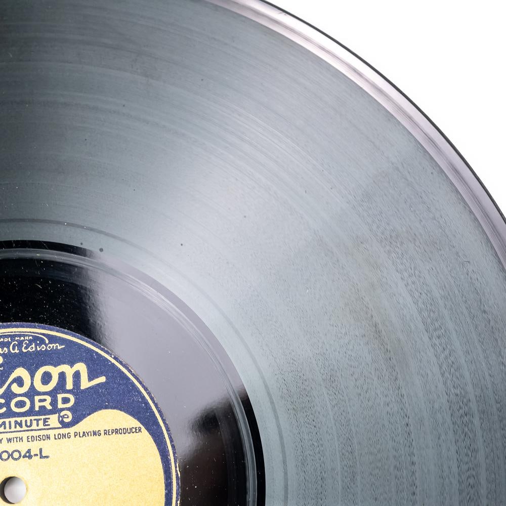 Edison 12" Long Play Disc Record - 4