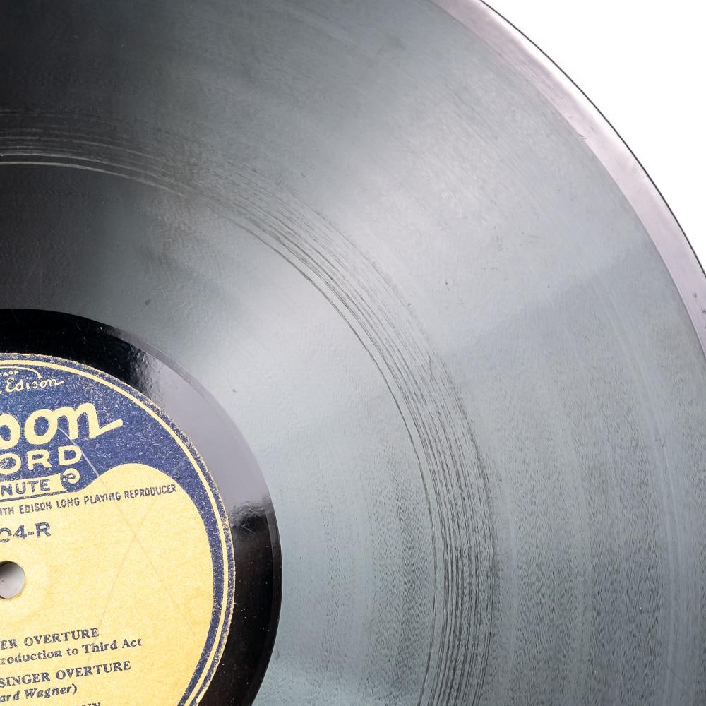 Edison 12" Long Play Disc Record - 7