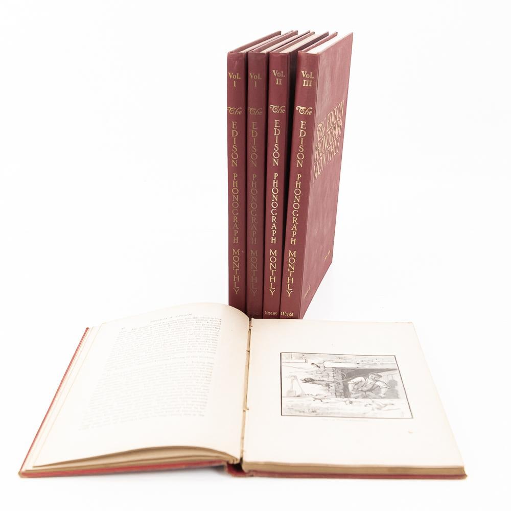 Edison Book Lot w/ Monthly Reprints (5) (1 of 20)