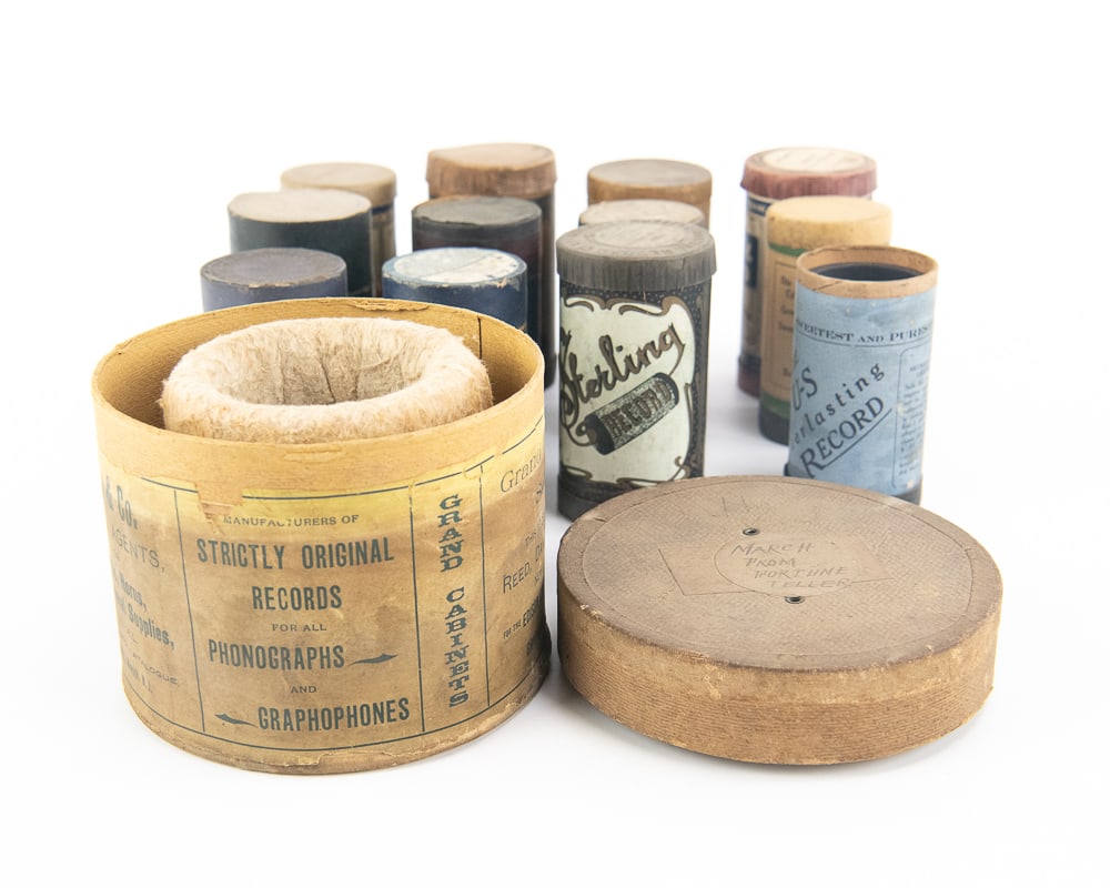 13 cylinder Record Boxes - 10