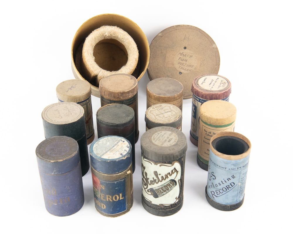 13 cylinder Record Boxes (1 of 12)