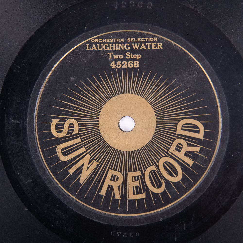 Rare 1906 Sun Record Disc Record - 2