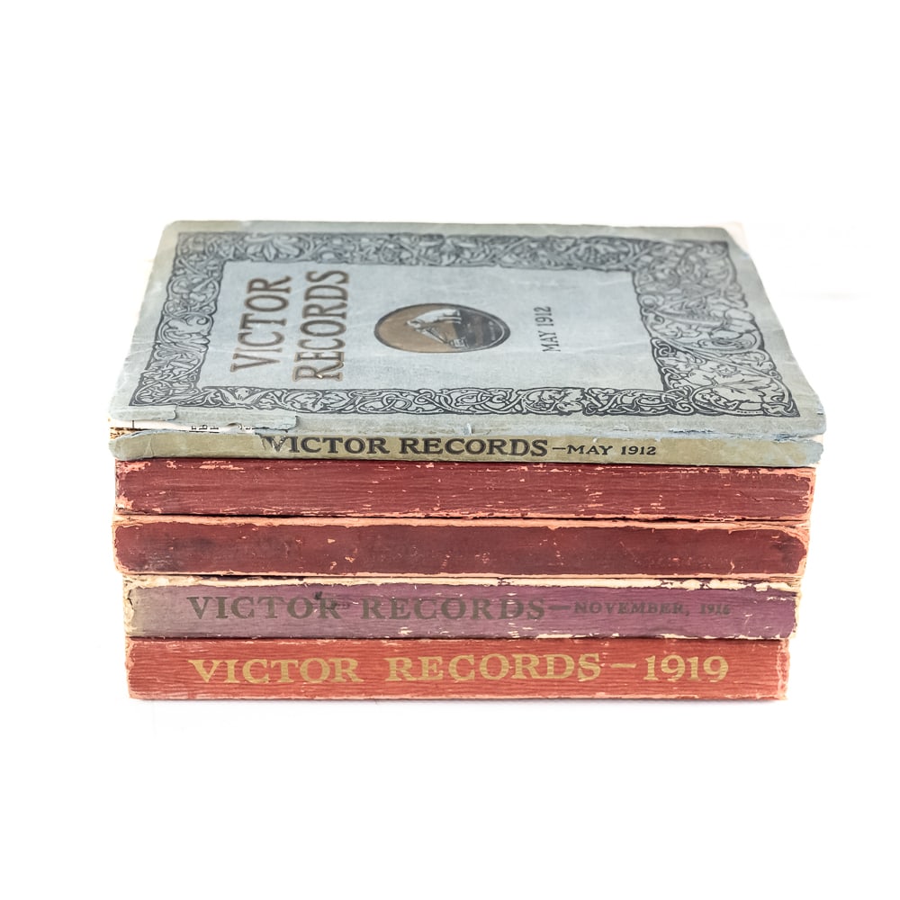 Five Vintage Victor Records Catalogs (1 of 7)