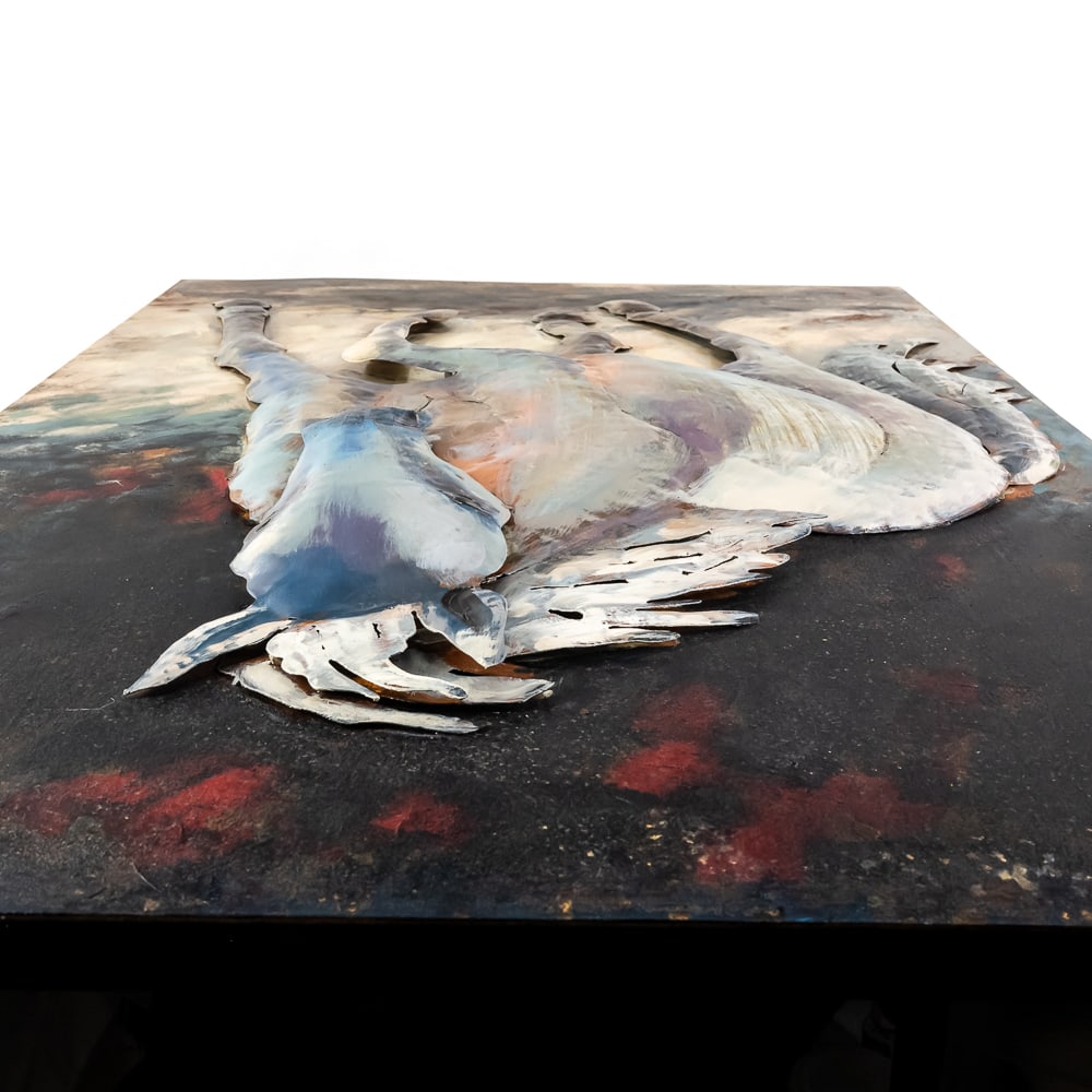 White Stallion 3D Metal Wall Art - 9