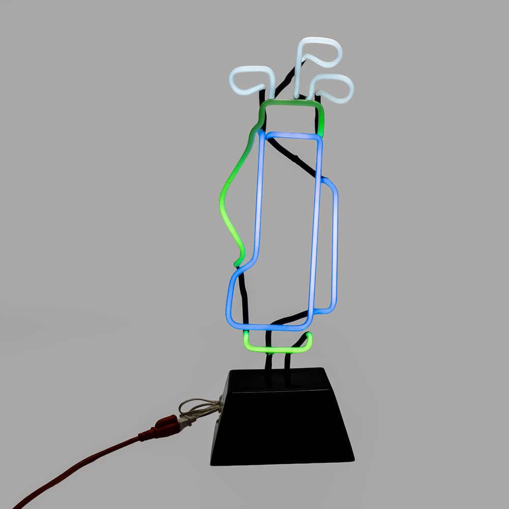 Golfer-Themed Neon Sign - 2