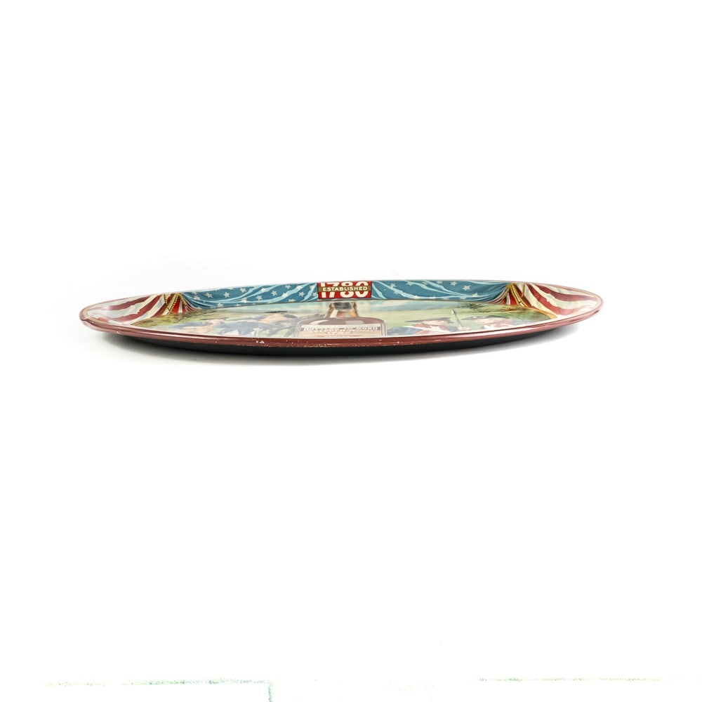 Authentic Old Pepper Whiskey Advertising Tray - 2
