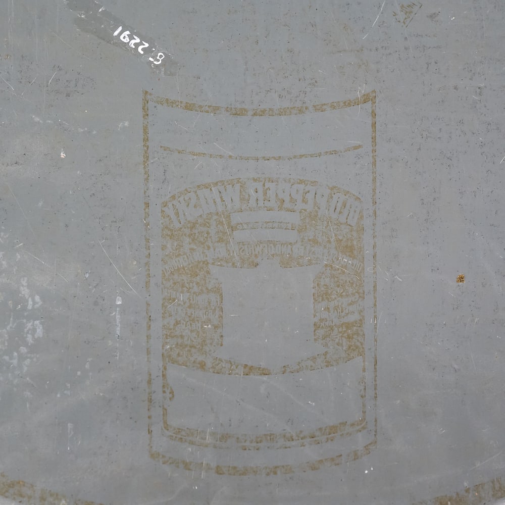 Authentic Old Pepper Whiskey Advertising Tray - 9