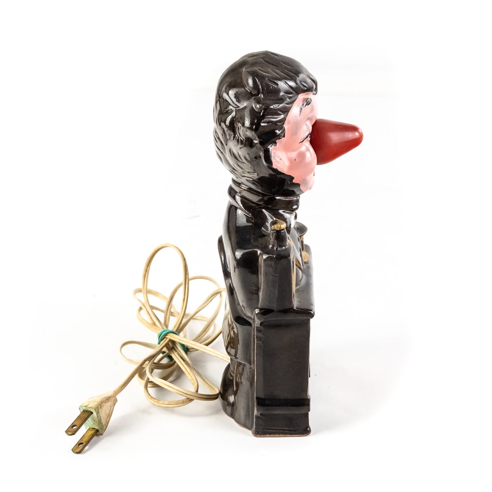 Vintage "The Bar is Open" Bartender Lamp - 3