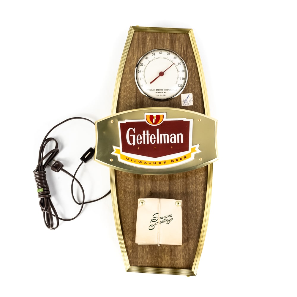 Vintage Gettelman Brewing Co Wall Sign (1 of 9)