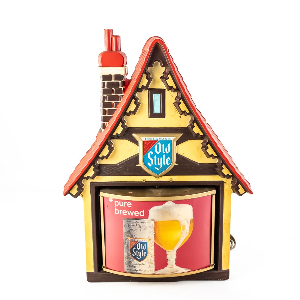 Vintage Heileman's Old Style Beer Motion Sign (1 of 12)