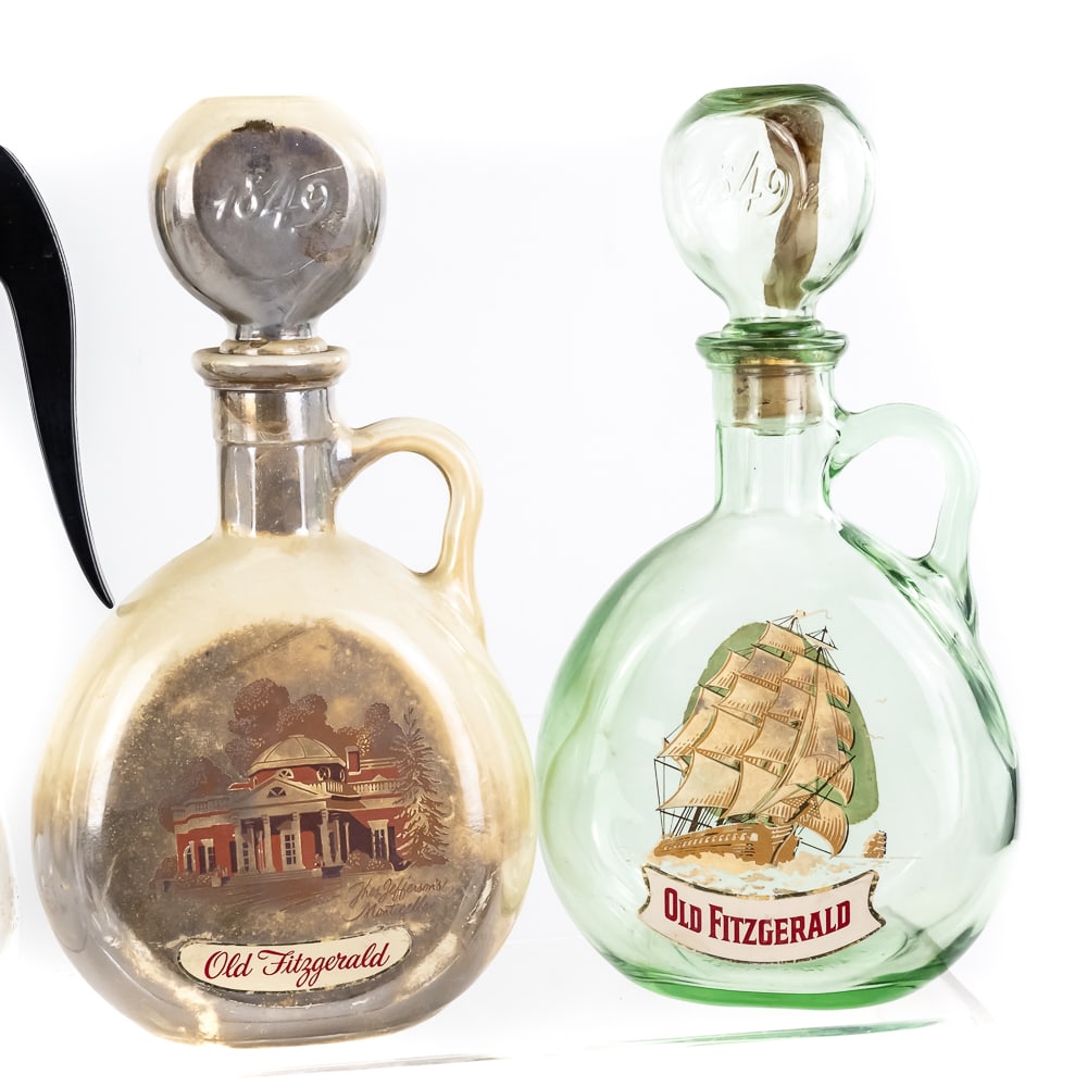 (10) Vintage Empty Decanters - 7
