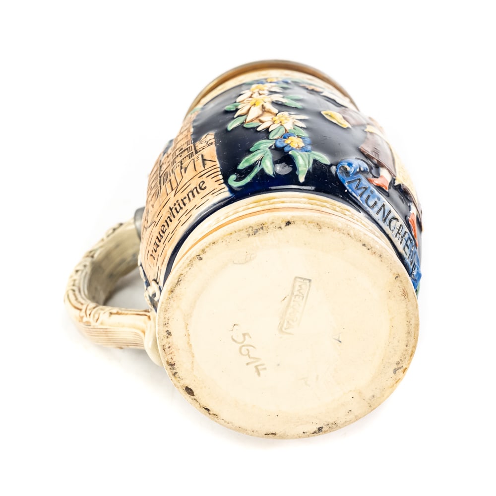 (2) Vintage German Beer Steins - 7