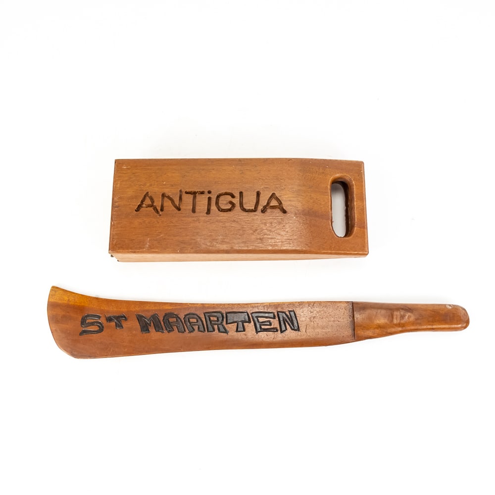 Folding Wooden Mancala Board Game and Machete (1 of 6)