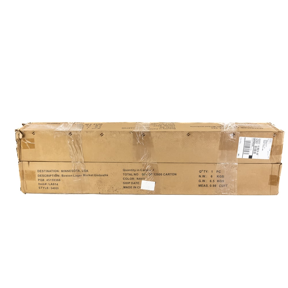 (2) Factory-Sealed Boston Harbor Market Umbrellas (1 of 7)